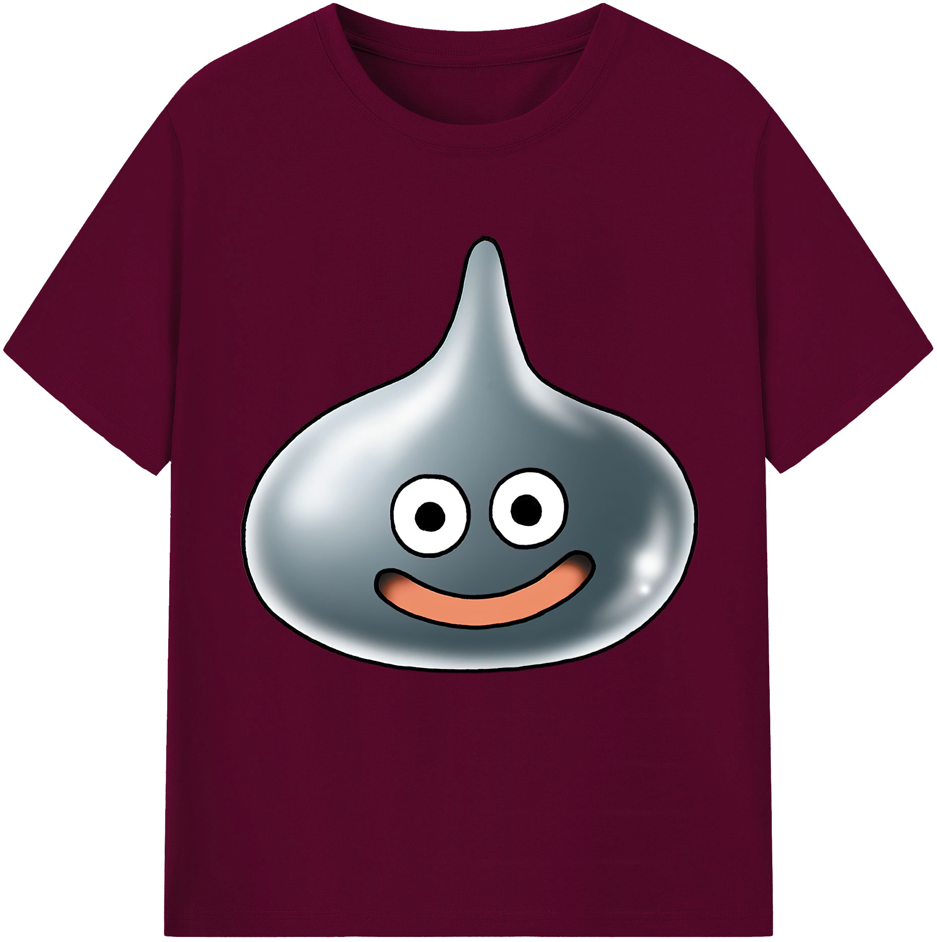（画像用） ドラゴンクエスト Doragon Kuesuto Dragon Quest レディースカジュアルプリントTシャツ（綿100％）